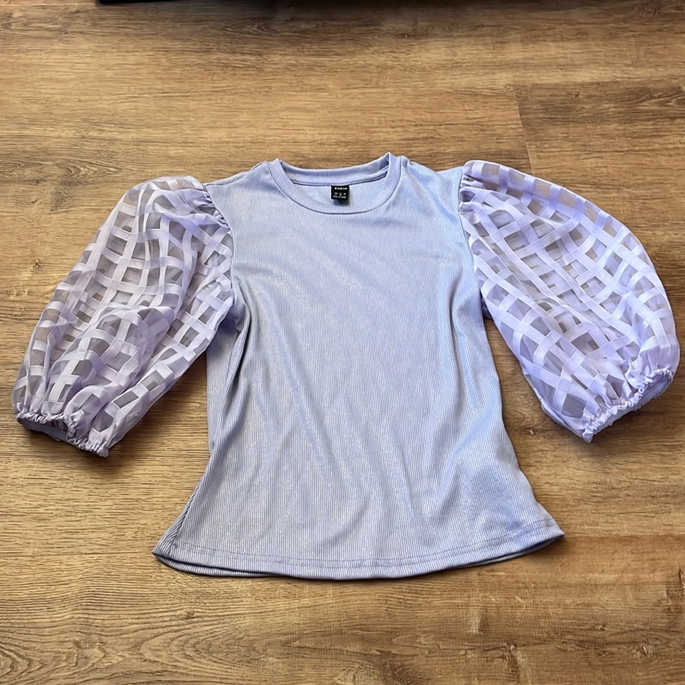 Women’s Shein puff sleeve blouse in size small